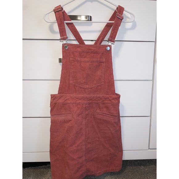 Divided Dresses & Skirts - pink corduroy dress